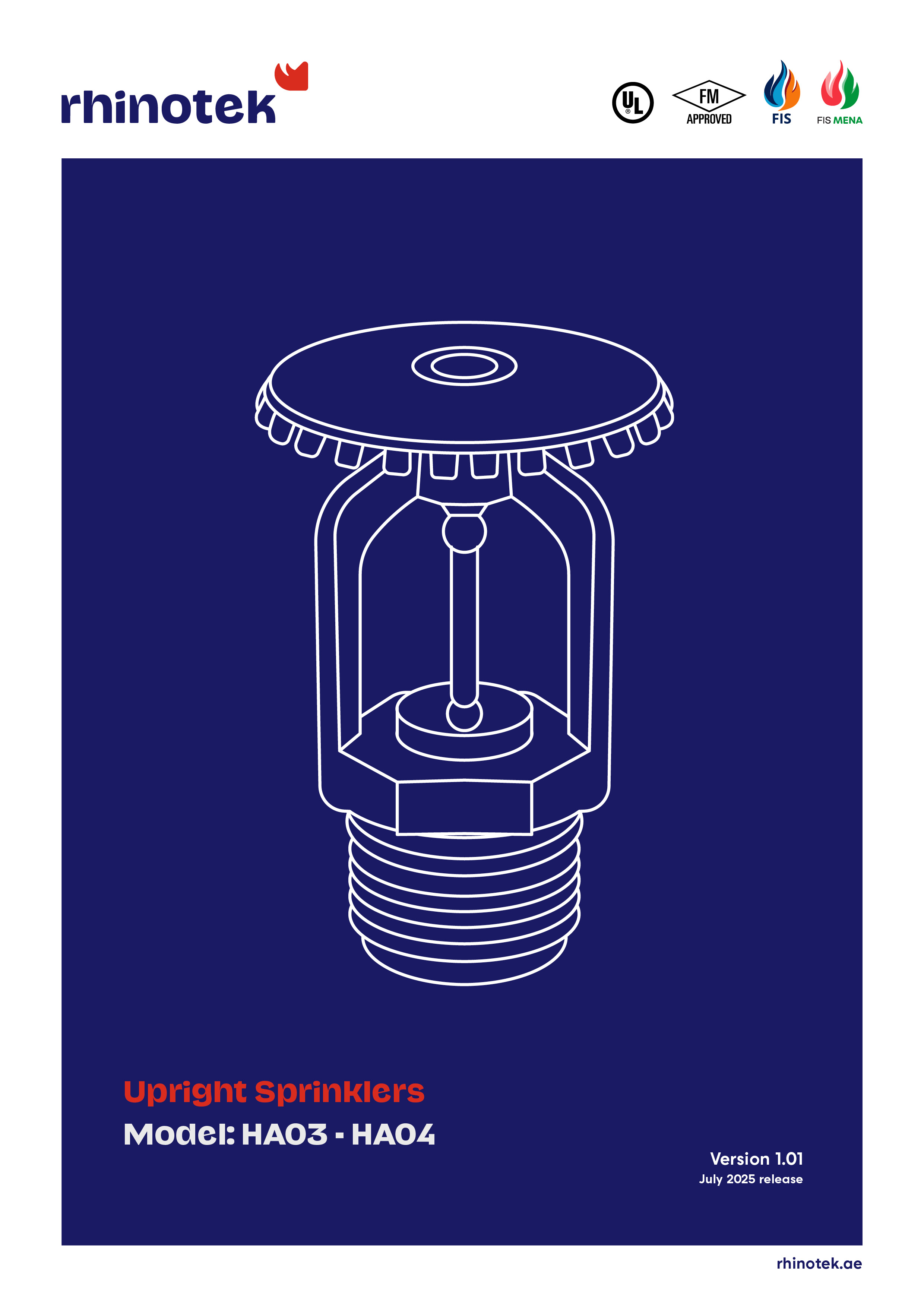 Upright Sprinklers